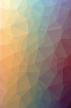 Soyut Turuncu dikey düşük poli arka plan resmi