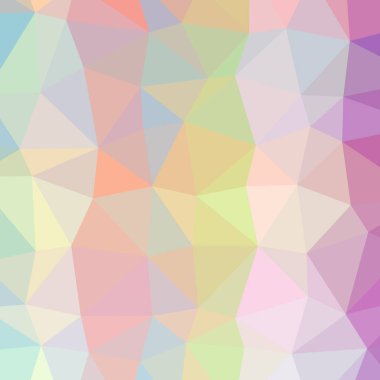 Soyut Turuncu kare düşük poli arka plan resmi