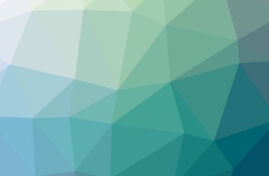 Soyut Mavi yatay düşük poli arka plan resmi