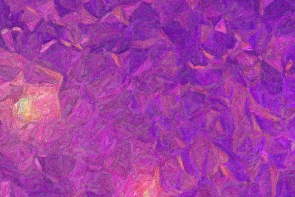 Boa Ilustração Abstrata Roxo Magenta Texturizado Impasto Pintura Adorável Para — Fotografia de Stock