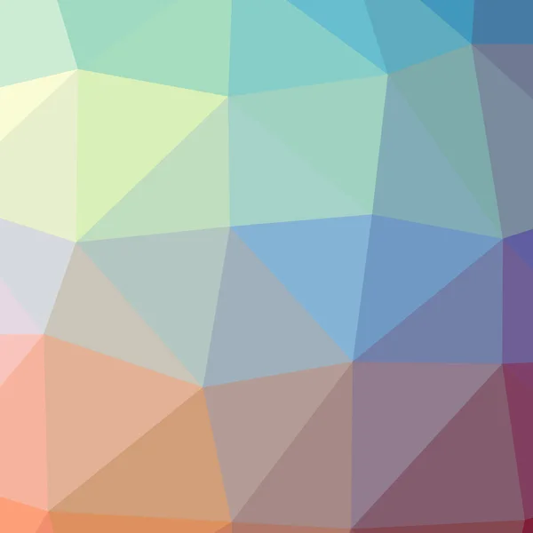 Abstrakte Darstellung Des Blauen Quadratischen Poly Hintergrundes — Stockfoto