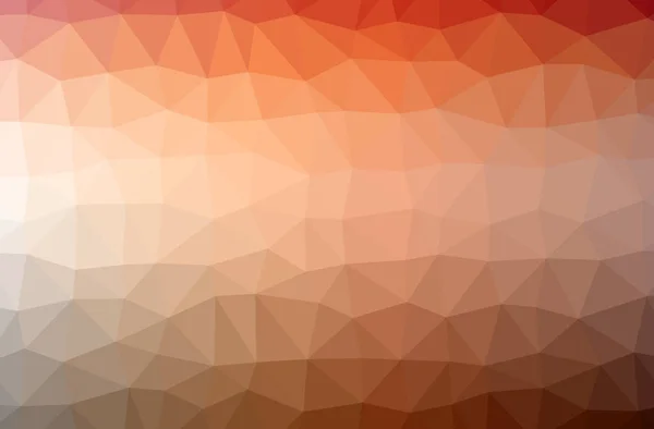 Abstracte Illustratie Van Oranje Horizontale Laag Poly Achtergrond — Stockfoto