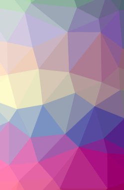 Soyut pembe dikey düşük poli arka plan resmi