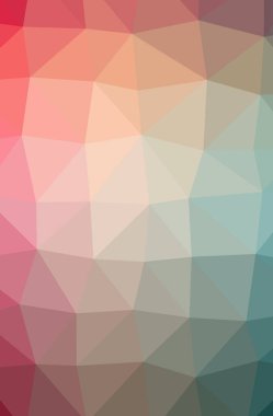 Soyut illüstrasyon kırmızı dikey düşük poli arka plan