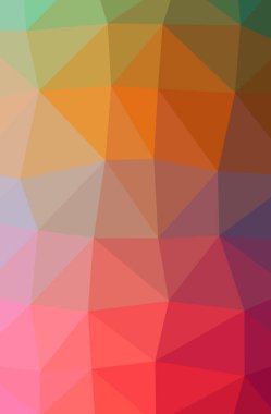 Soyut Turuncu dikey düşük poli arka plan resmi