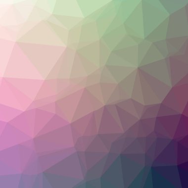 Soyut pembe kare düşük poli arka plan resmi