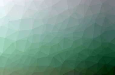 Soyut Yeşil yatay düşük poli arka plan resmi