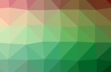 Soyut düşük poli yeşil yatay arka plan resmi