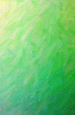 Yeşil bristie fırça yağlı boya dikey arka plan dijital gösterimi.