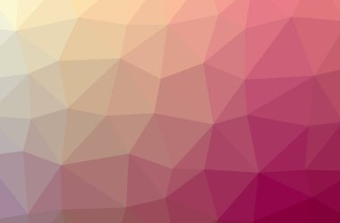 Soyut illüstrasyon kırmızı yatay düşük poli arka plan