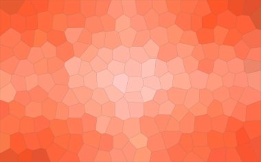 Kırmızı pastel orta boyut altıgen bir arka plan resmi