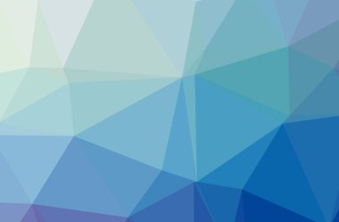 Soyut Mavi yatay düşük poli arka plan resmi