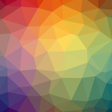 Soyut düşük poli turuncu kare arka plan resmi