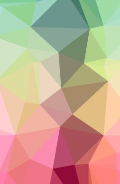 Soyut Yeşil dikey düşük poli arka plan resmi