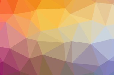 Soyut düşük poli turuncu yatay arka plan resmi