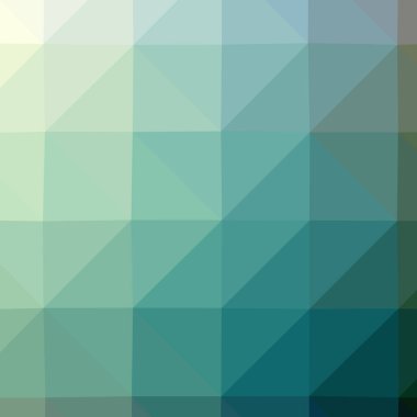 Soyut düşük poli mavi kare arka plan resmi