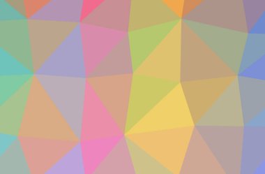 Soyut turuncu yatay düşük poli arka plan resmi