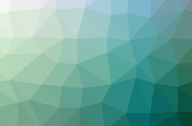 Soyut Mavi yatay düşük poli arka plan resmi