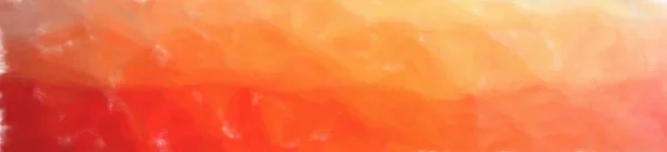 Ilustração Fundo Orange Watercolor Wash Pintura Abstrata — Fotografia de Stock