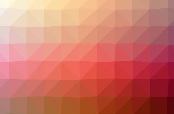 Abstrakte Darstellung Des Roten Horizontalen Low Poly Hintergrunds — Stockfoto