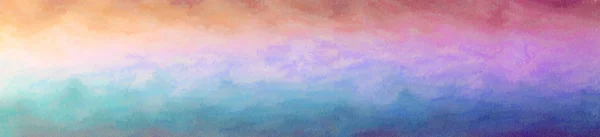 Иллюстрация Синего Коричневого Воска Фоне Карандаша Абстрактная Краска — стоковое фото