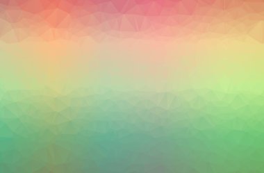 Soyut Yeşil yatay düşük poli arka plan resmi