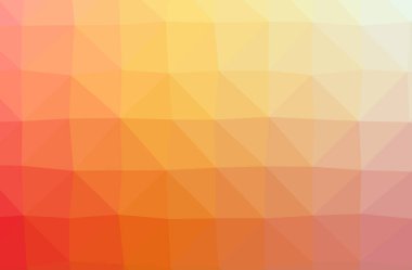 Soyut turuncu yatay düşük poli arka plan resmi