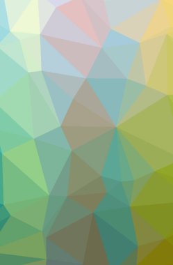 Soyut düşük poli yeşil dikey arka plan resmi