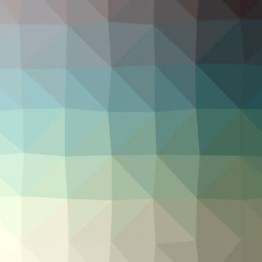 Soyut Mavi kare düşük poli arka plan resmi