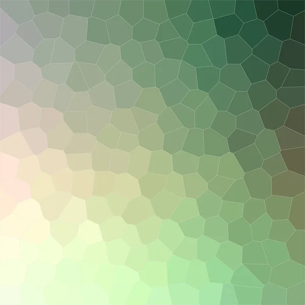 Иллюстрация Зеленого Среднего Размера Шестиугольного Квадратного Фона Созданного Цифровом Виде — стоковое фото