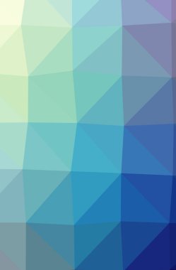 Soyut düşük poli mavi dikey arka plan resmi