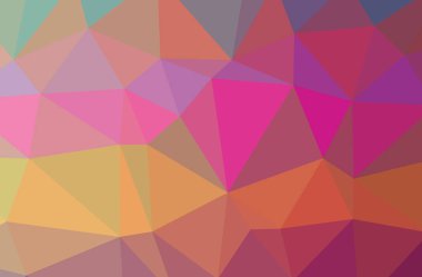 Soyut düşük poli kırmızı yatay arka plan resmi