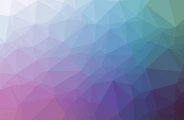 Soyut Mavi yatay düşük poli arka plan resmi