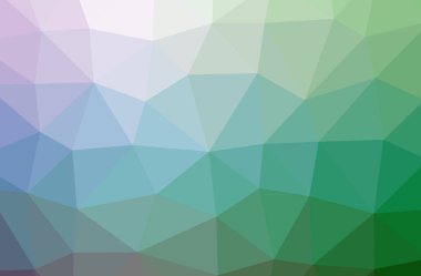 Soyut Yeşil yatay düşük poli arka plan resmi