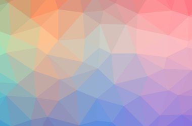 Soyut Mavi yatay düşük poli arka plan resmi