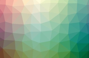 Soyut düşük poli yeşil yatay arka plan resmi