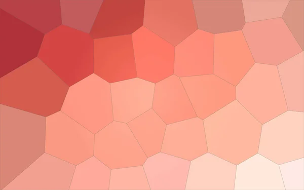 Beautiful abstract illustration of orange pastel Gigant hexagon. Good  for your project.