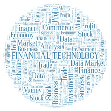 Mali teknoloji kelime bulutu, yalnızca metin ile yapılan wordcloud.