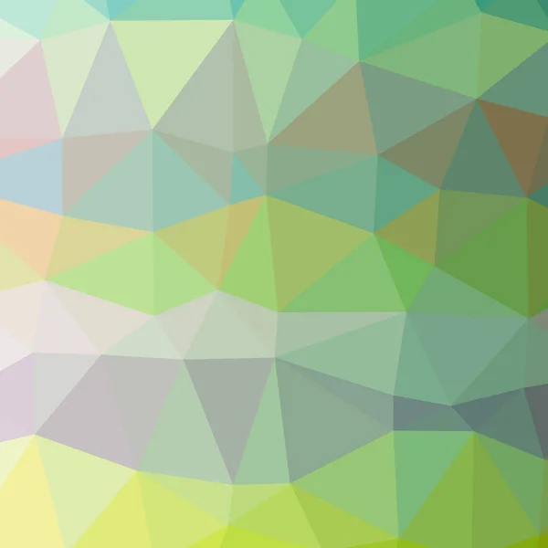 Abstract Illustration Green Square Low Poly Background — Stock Photo, Image