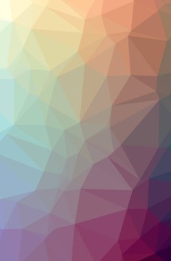 Soyut düşük poli pembe dikey arka plan resmi