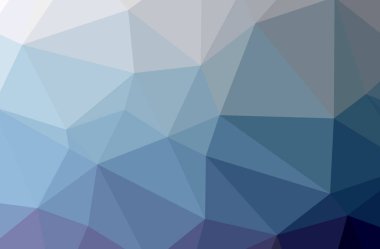 Soyut Mavi yatay düşük poli arka plan resmi