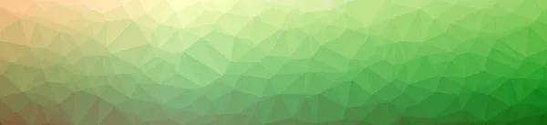 Abstract illustration of green banner low poly background