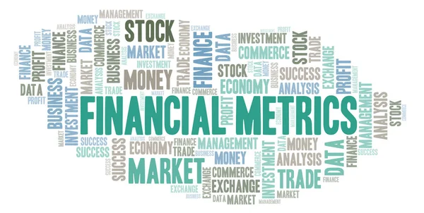 金融指標の単語の雲 テキストのみで作られた Wordcloud — ストック写真