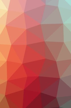 Soyut illüstrasyon kırmızı dikey düşük poli arka plan