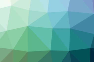 Soyut Mavi yatay düşük poli arka plan resmi