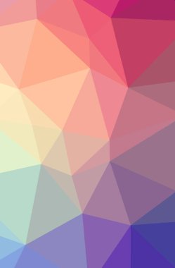 Soyut illüstrasyon kırmızı dikey düşük poli arka plan