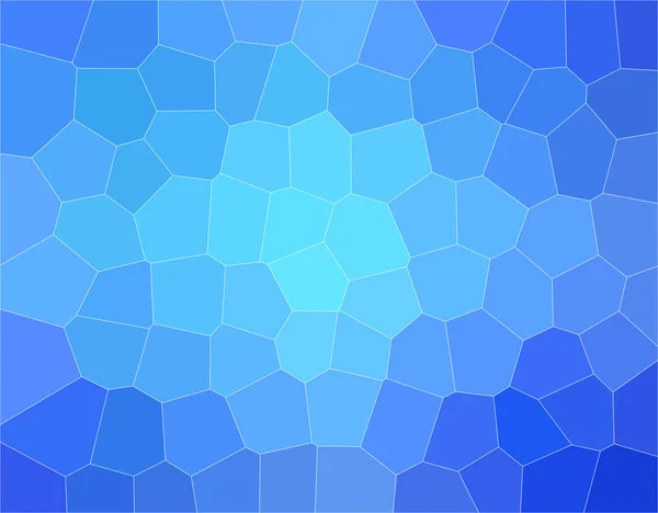 Хорошая Абстрактная Иллюстрация Голубого Шестиугольника Среднего Размера Handsome Your Design — стоковое фото