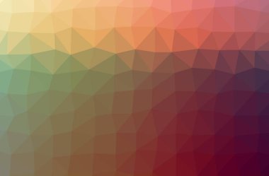 Soyut düşük poli kırmızı yatay arka plan resmi