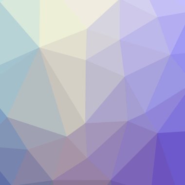 Soyut Mavi kare düşük poli arka plan resmi