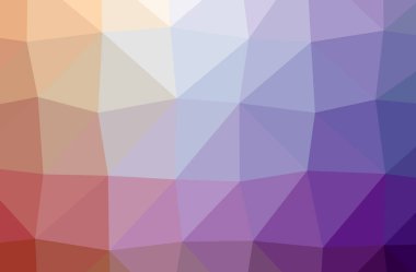 Soyut mor yatay düşük poli arka plan resmi